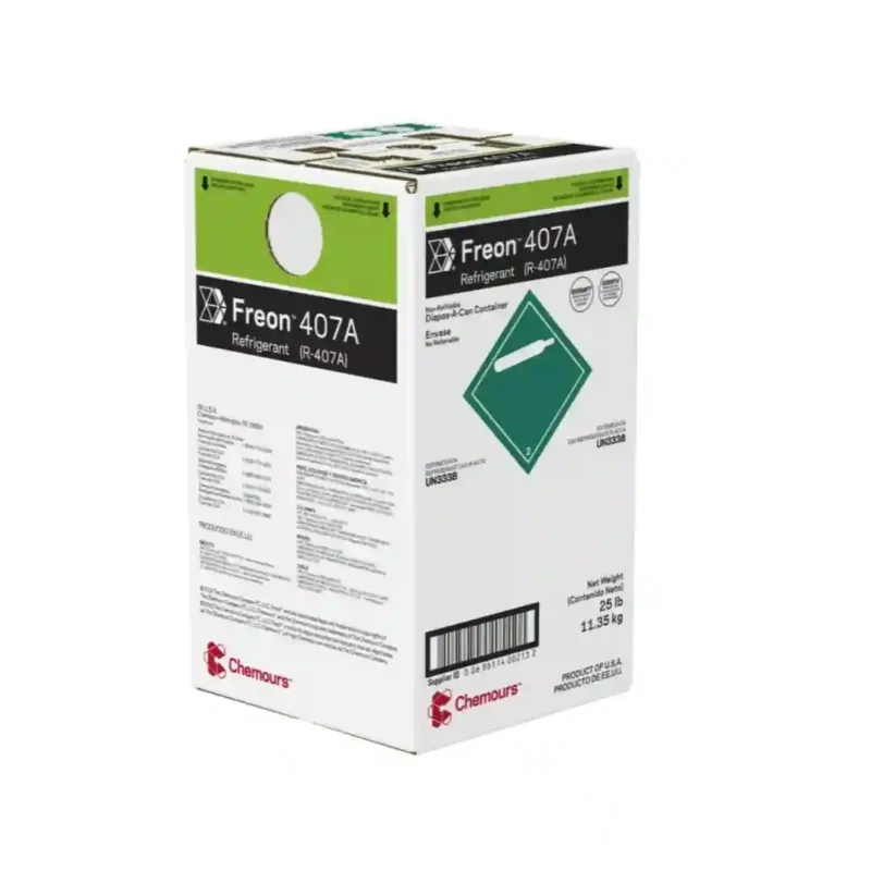 R407A Refrigerant Efficient Replacement for R404A R507 in Commercial Cooling Product